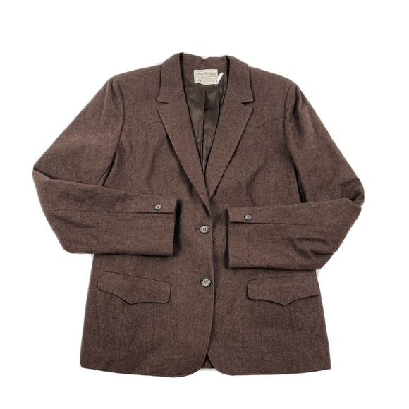 Pendleton Jackets & Blazers - Vintage 70s Pendleton Western Wear Wool Blazer